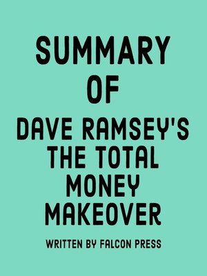 cover image of Summary of David Ramsey's the Total Money Makeover